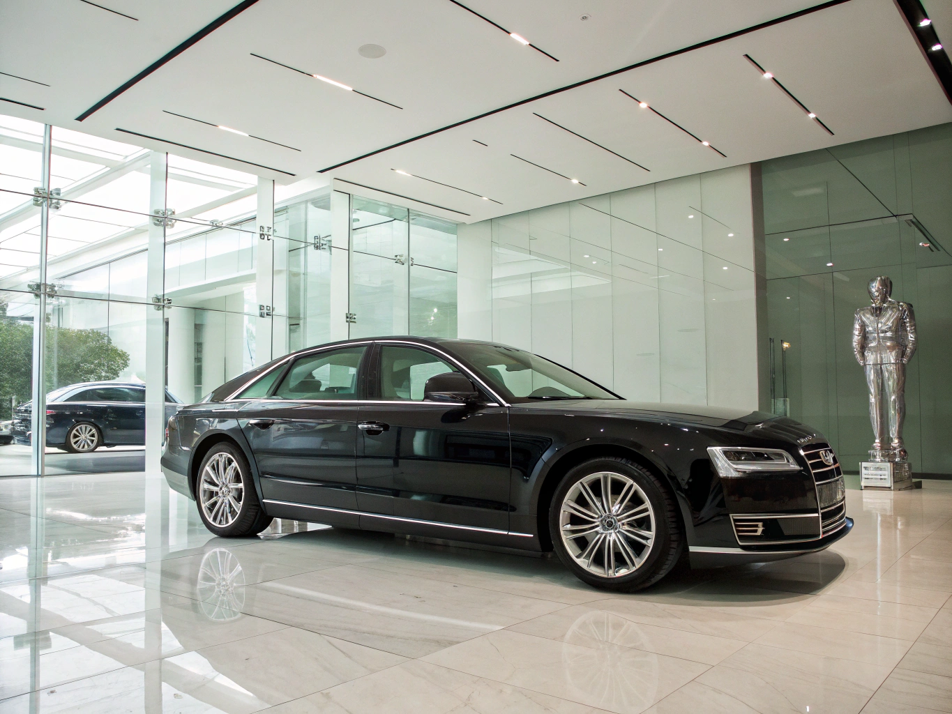 Audi vehicle showcase