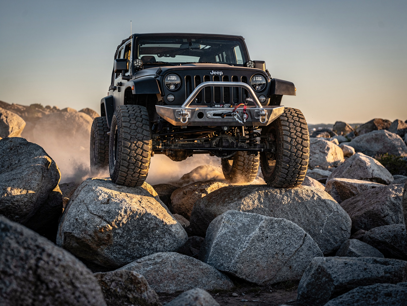 Jeep vehicle showcase